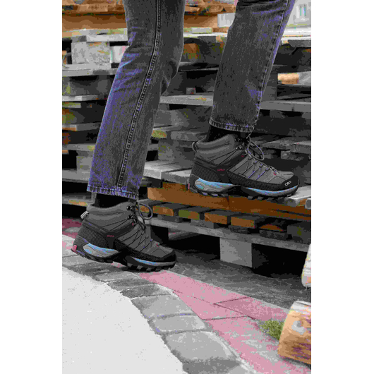 Черевики чоловічі Cmp Rigel Mid Trekking Shoe Wp Black 3Q12947-02PD, Размер: 41, Наличие: Склад (1-3 дня), фото , изображение 5