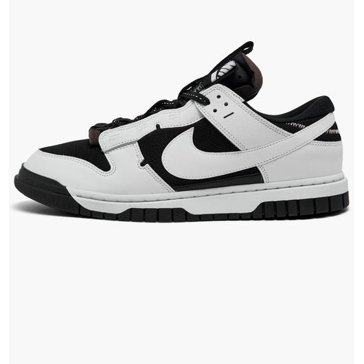 Кросівки унісекс Nike Dunk Low Jumbo Reverse Panda White/Black DV0821-002, Размер: 41, Наличие: Склад (1-3 дня), фото 