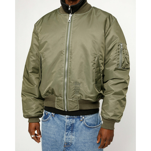 Stussy BUILT REVERSIBLE BOMBER JACKET, Размер: XS, Наличие: Склад США (10-24 дня), фото , изображение 4