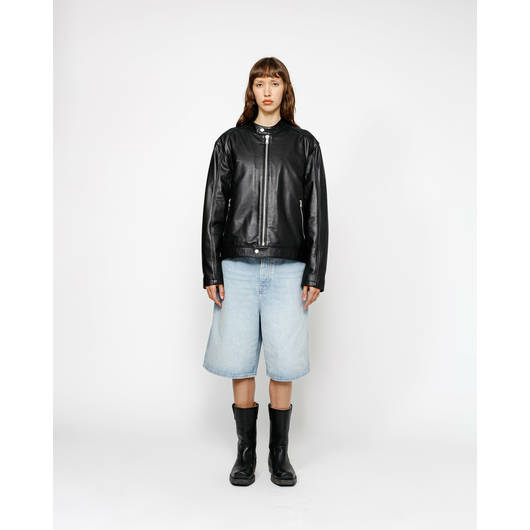 Stussy CAFE RACER LEATHER JACKET, Размер: S, Наличие: Склад США (10-24 дня), фото , изображение 4