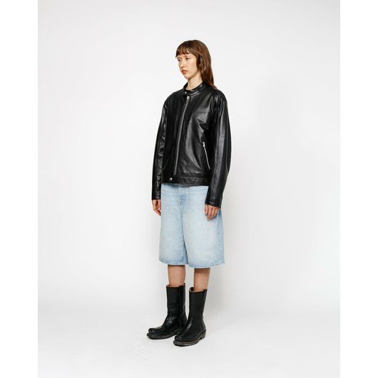 Stussy CAFE RACER LEATHER JACKET, Размер: S, Наличие: Склад США (10-24 дня), фото , изображение 5