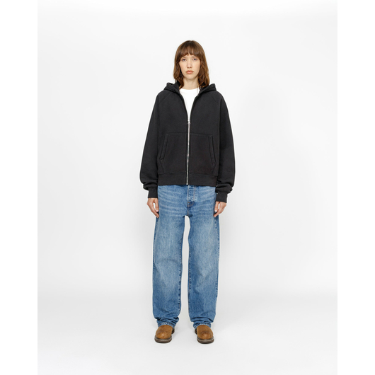 Stussy FLEECE RAGLAN ZIP HOODIE, Размер: S, Наличие: Склад США (10-24 дня), фото , изображение 3