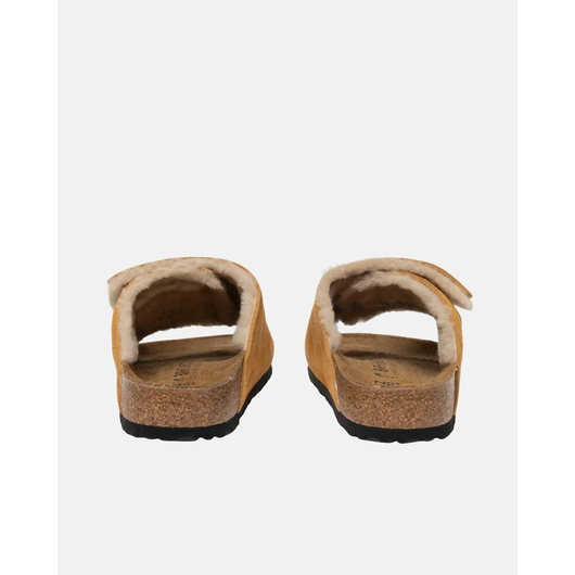 Stussy STÜSSY & BIRKENSTOCK SOLANA SHEARLING SLIDE, Размер: 35, Наличие: Склад США (10-24 дня), фото , изображение 4