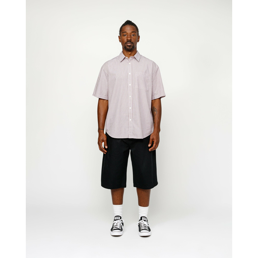 Stussy BOXY SS SHIRT 8 BALL STRIPE, Размер: S, Наличие: Склад США (10-24 дня), фото , изображение 4