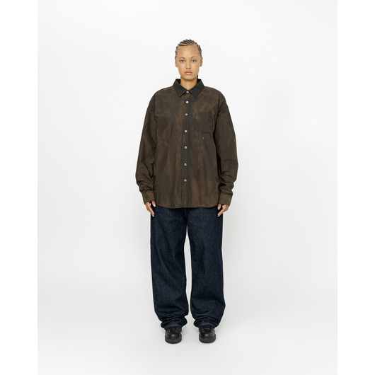 Stussy CLASSIC LS SHIRT SPRAYED, Размер: S, Наличие: Склад США (10-24 дня), фото , изображение 4