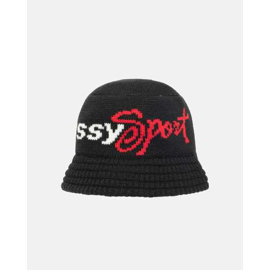 Stussy KNIT BUCKET HAT STUSSY SPORT, Размер: S-M, Наличие: Склад США (10-24 дня), фото , изображение 2