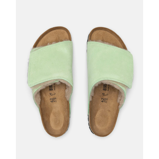 Stussy STÜSSY & BIRKENSTOCK SOLANA SHEARLING SLIDE, Размер: 35, Наличие: Склад США (10-24 дня), фото , изображение 3