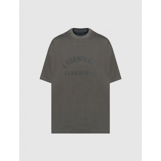 Футболка чоловіча Fear of God Crewneck Tee Grey 125SP242000F-INK, Размер: M, Наличие: Склад (1-3 дня), фото , изображение 2