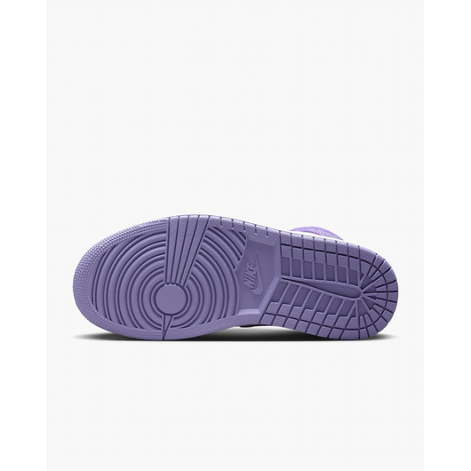 Кросівки жіночі Air Jordan 1 Mid WomenS Shoes White/Violet BQ6472-504, Размер: 40.5, Наличие: Склад (1-3 дня), фото , изображение 3