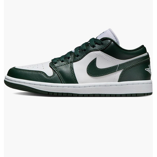 Кросівки жіночі Air Jordan 1 Low Green/White DC0774-113, Размер: 37.5, Наличие: Склад (1-3 дня), фото 