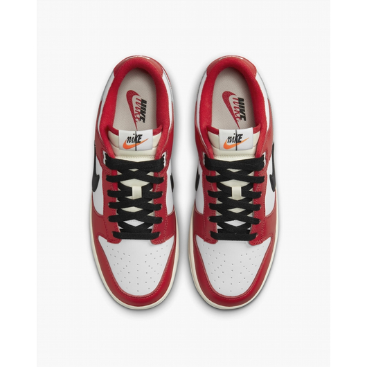Кросівки чоловічі Nike Dunk Low Retro Premium White/Red DZ2536-600, Размер: 45.5, Наличие: Склад (1-3 дня), фото , изображение 5