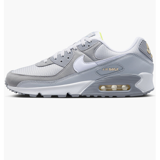 Кросівки чоловічі Nike Air Max 90 Nn White/Grey FJ4824-001, Размер: 45, Наличие: Склад (1-3 дня), фото 