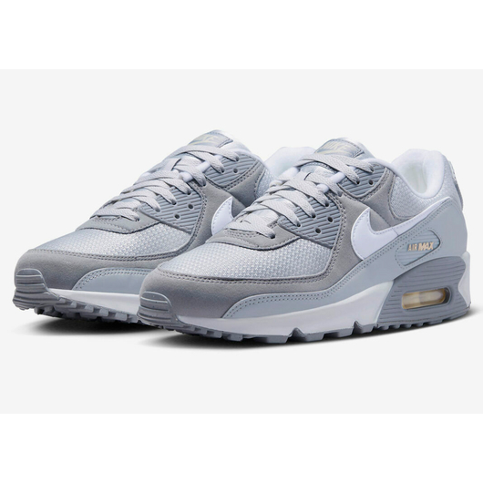 Кросівки чоловічі Nike Air Max 90 Nn White/Grey FJ4824-001, Размер: 45, Наличие: Склад (1-3 дня), фото , изображение 5