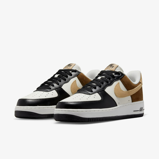 Кросівки чоловічі Nike Air Force 1 Low 07 Mocha Brown Tan Black/Brown Fb3355-200, Размер: 44, Наличие: Склад (1-3 дня), фото , изображение 4