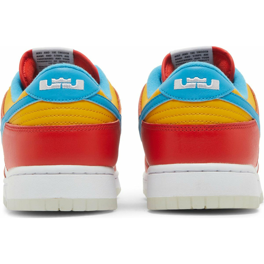 Кроссовки Nike Dunk Low QS LeBron James Fruity Pebbles (DH8009-600), Размер: 44, Наличие: Забрать сейчас, фото , изображение 4