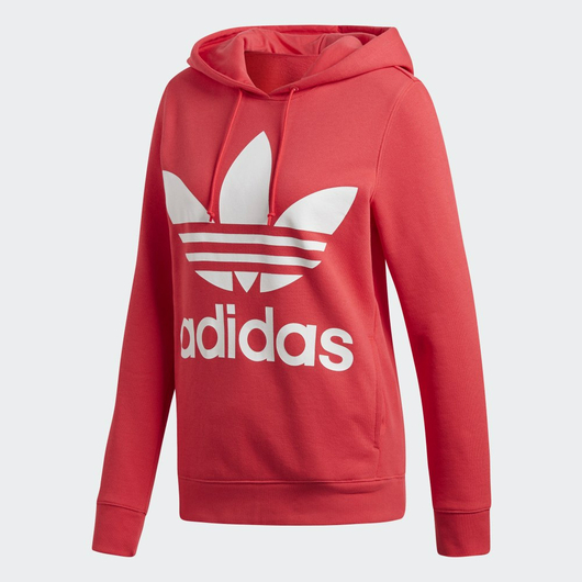 Женская толстовка adidas Trefoil Hoodie (DH3136), Размер: M, Наличие: Забрать сейчас, фото , изображение 4