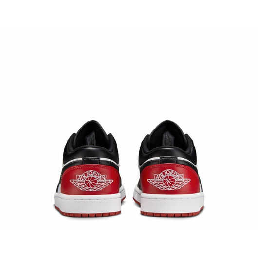 Кросівки чоловічі Air Jordan 1 Low Black/Red 553558-161, Размер: 42, Наличие: Склад (1-3 дня), фото , изображение 5
