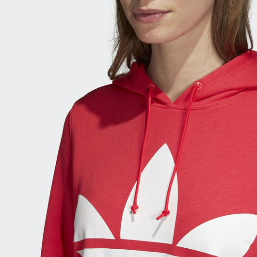 Женская толстовка adidas Trefoil Hoodie (DH3136), Размер: M, Наличие: Забрать сейчас, фото , изображение 6