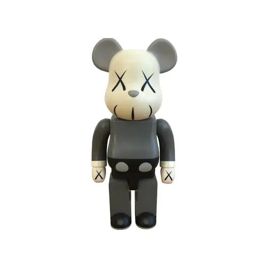 Bearbrick KAWS 400% Grey, Наличие: Склад США (10-24 дня), фото 