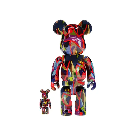 Bearbrick KAWS TENSION 100% & 400% Set, Наличие: Склад США (10-24 дня), фото 