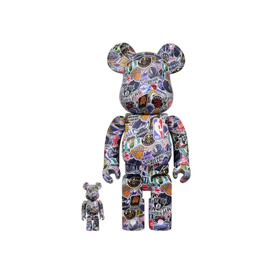 Bearbrick NBA 100% & 400% Set, Наличие: Склад США (10-24 дня), фото 