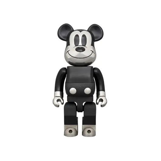 Bearbrick Royal Selangor Mickey Mouse 400% Black/White, Наличие: Склад США (10-24 дня), фото 