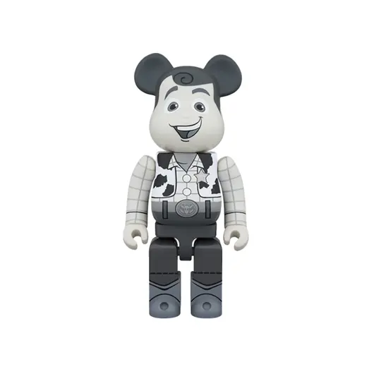 Bearbrick x Disney Woody 1000% B&W Ver., Наличие: Склад США (10-24 дня), фото 