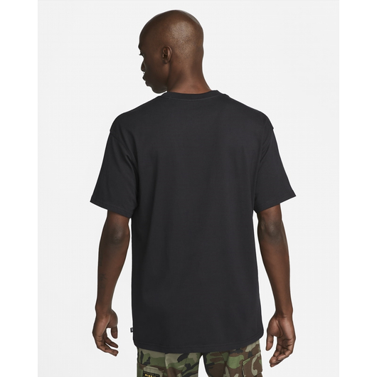 Футболка чоловіча Nike Msb Tee Essentials Black Db9975-010, Размер: M, Наличие: Склад (1-3 дня), фото , изображение 3