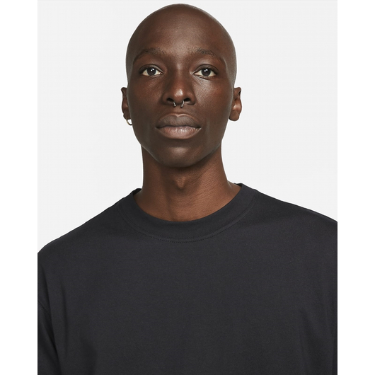 Футболка чоловіча Nike Msb Tee Essentials Black Db9975-010, Размер: M, Наличие: Склад (1-3 дня), фото , изображение 4