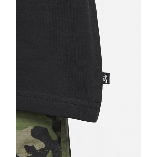 Футболка чоловіча Nike Msb Tee Essentials Black Db9975-010, Размер: M, Наличие: Склад (1-3 дня), фото , изображение 5