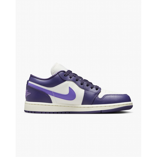 Кросівки жіночі Air Jordan 1 Low WomenS Shoes White/Violet DC0774-502, Размер: 36.5, Наличие: Склад (1-3 дня), фото , изображение 4