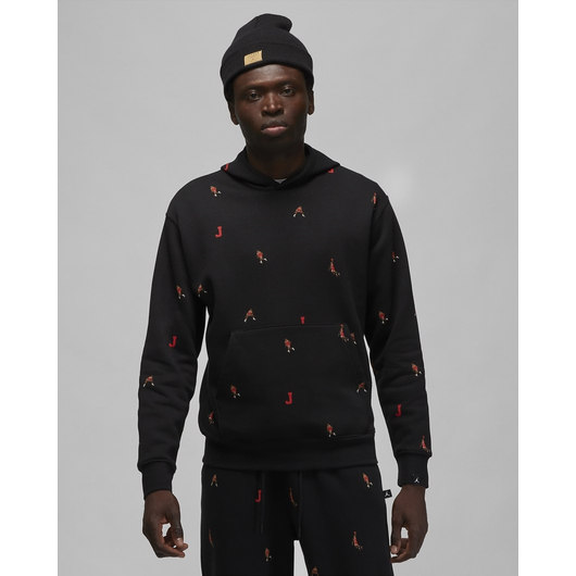 Худі чоловіче Air Jordan Essentials Holiday Jumpman Hoody Black Dv9392-010, Размер: M, Наличие: Склад (1-3 дня), фото , изображение 2