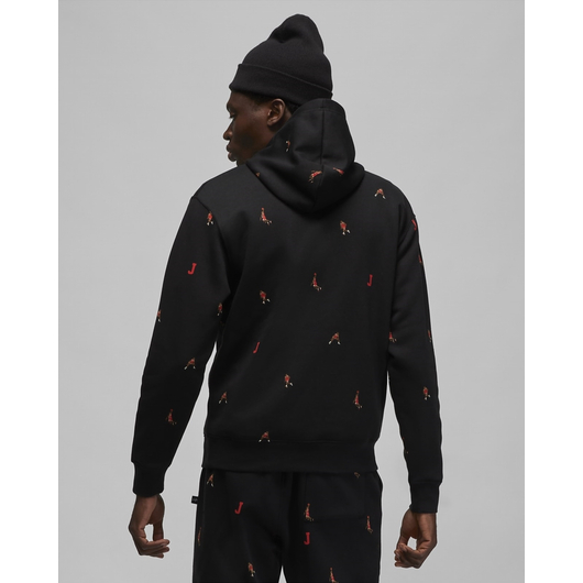Худі чоловіче Air Jordan Essentials Holiday Jumpman Hoody Black Dv9392-010, Размер: M, Наличие: Склад (1-3 дня), фото , изображение 3