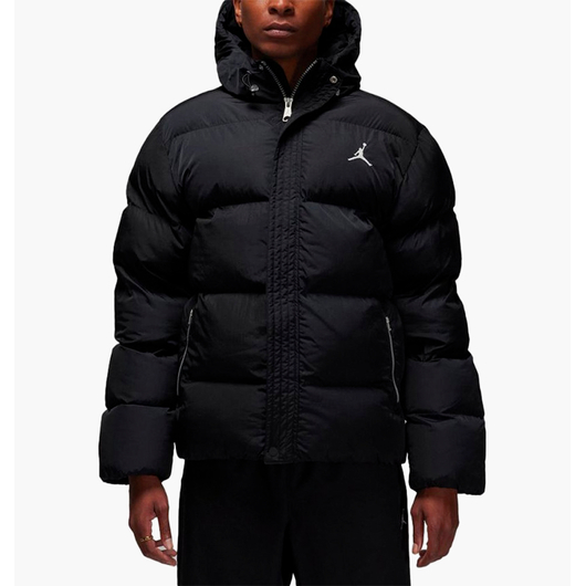 Пуховик чоловічий Air Jordan Essentials Puffer Jacket Black FB7311-010, Размер: S, Наличие: Склад (1-3 дня), фото 