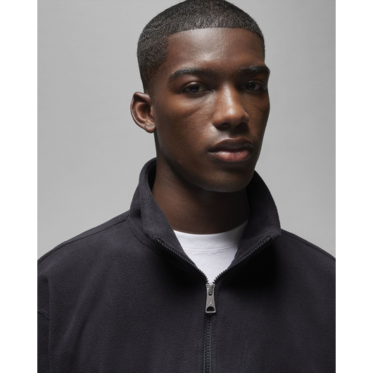 Кофта чоловіча Air Jordan Essentials Winterized Fleece Half-Zip Black FD7863-010, Размер: S, Наличие: Склад (1-3 дня), фото , изображение 4