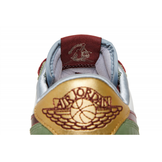 Кросівки чоловічі Air Jordan 1 Retro Low Og Green/White FN3727-100, Размер: 42, Наличие: Склад (1-3 дня), фото , изображение 3