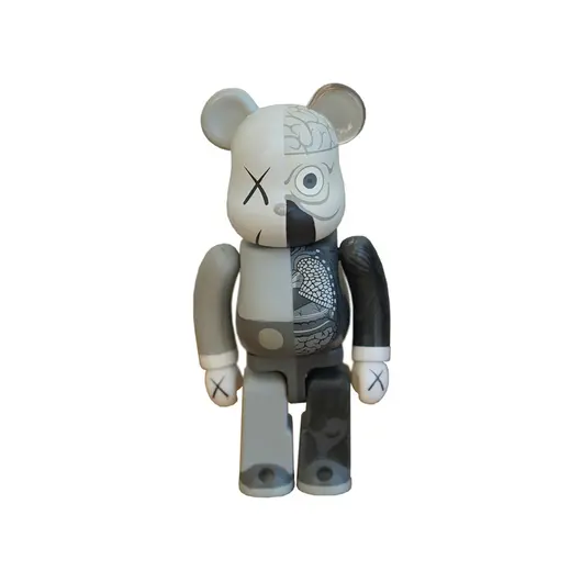 KAWS Bearbrick Dissected 100% Grey, Наличие: Склад США (10-24 дня), фото 