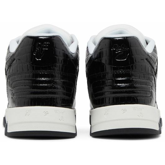 Off-White Out Of Office Croco Print Sneaker 'Black White Purple', Размер: 42, Наличие: Забрать сейчас, фото , изображение 4