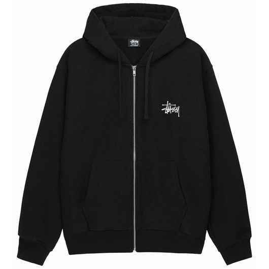 Stussy BASIC ZIP HOODIE, Размер: XXL, Наличие: Забрать сейчас, фото 