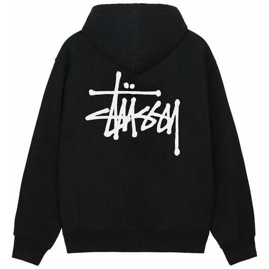 Stussy BASIC ZIP HOODIE, Размер: XXL, Наличие: Забрать сейчас, фото , изображение 2
