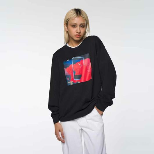 Kaws Warhol Black Sweater, Размер: XL, Наличие: Забрать сейчас, фото , изображение 3