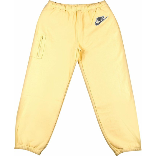 Штани Supreme x Nike Cargo Sweatpant 'Pale Yellow' (SS21P5-PALE-YELLOW), Размер: L, Наличие: Забрать сейчас, фото 