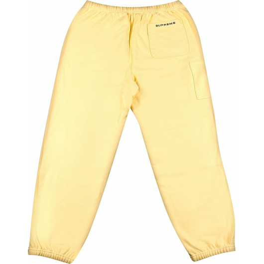 Штани Supreme x Nike Cargo Sweatpant 'Pale Yellow' (SS21P5-PALE-YELLOW), Размер: L, Наличие: Забрать сейчас, фото , изображение 2
