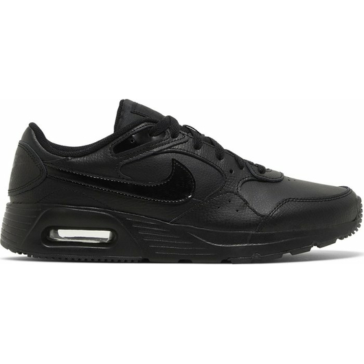 Чоловічі кросівки Nike Air Max SC Leather Triple Black (DH9636-001), Размер: 41, Наличие: Забрать сейчас, фото , изображение 2