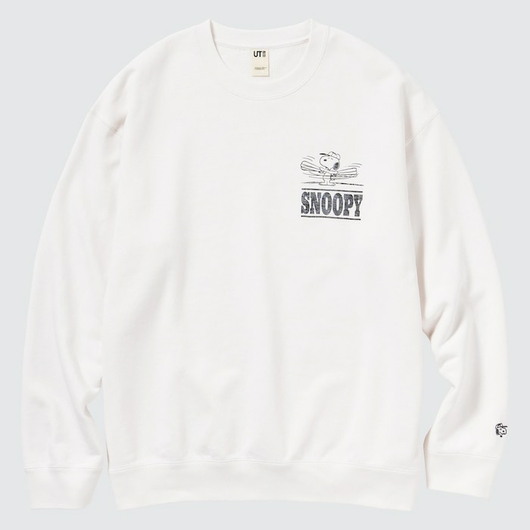 Лонгслив UNIQLO X SNOOPY (341-461125), Размер: M, Наличие: Забрать сейчас, фото 