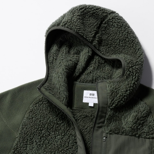 UNIQLO White Mountaineering Fleece Jacket (341-463350), Размер: M, Наличие: Забрать сейчас, фото , изображение 3