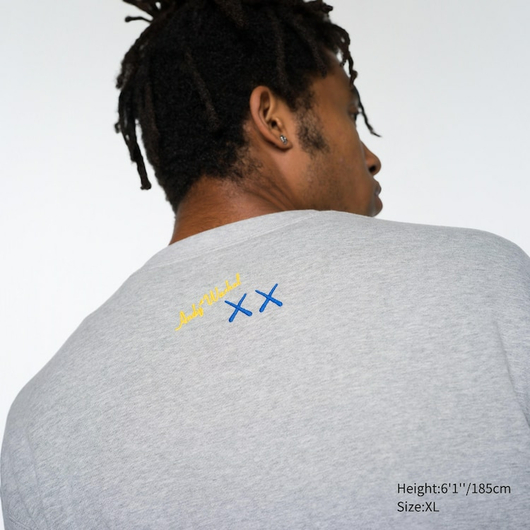 Кофта KAWS + Warhol Grey Sweater, Размер: L, Наличие: Забрать сейчас, фото , изображение 9