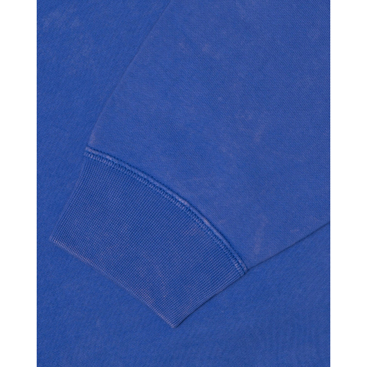 Свитшот NIKE X STÜSSY ACID-WASHED FLEECE CREW BLUE (DR4024-480), Размер: M, Наличие: Забрать сейчас, фото , изображение 3