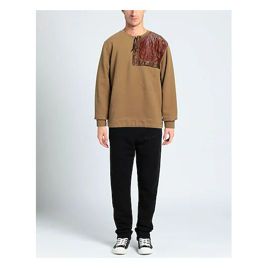 C.P. Company Brown Fleece Blend Sweater, Размер: XL, Наличие: Забрать сейчас, фото , изображение 2