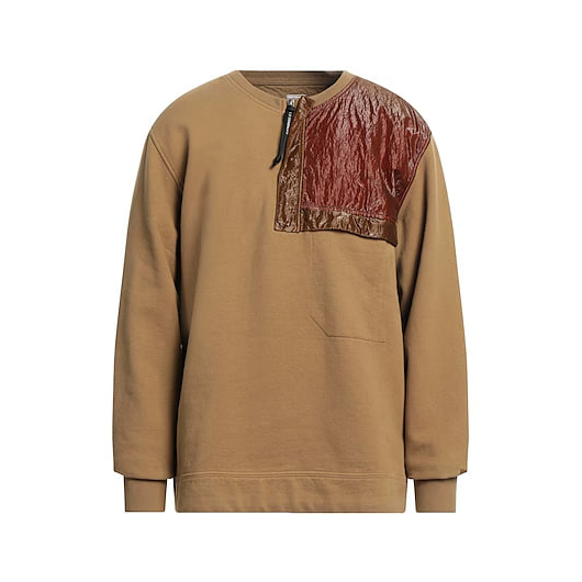 C.P. Company Brown Fleece Blend Sweater, Размер: XL, Наличие: Забрать сейчас, фото 
